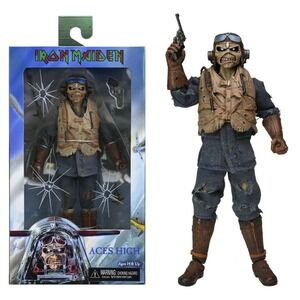 Iron Maiden -  Aces High Eddie - 8" Clothed Action Figure New Sealed